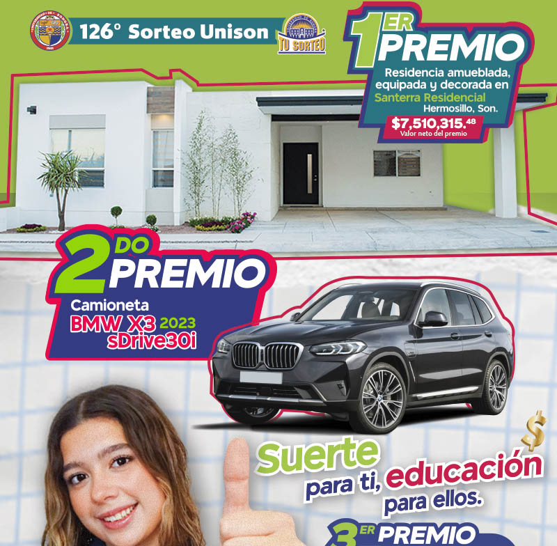 SORTEOS UNISON CON SORTEOS UNISON, RESIDENCIA EN SANTERRA RESIDENCIAL ...